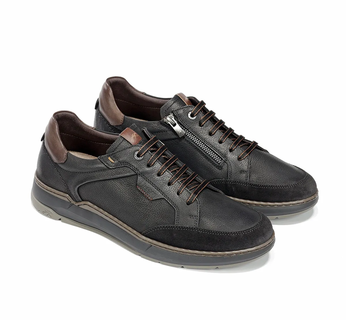 Fluchos Jeff F2510 Scarpe Uomo Nere Eleganti