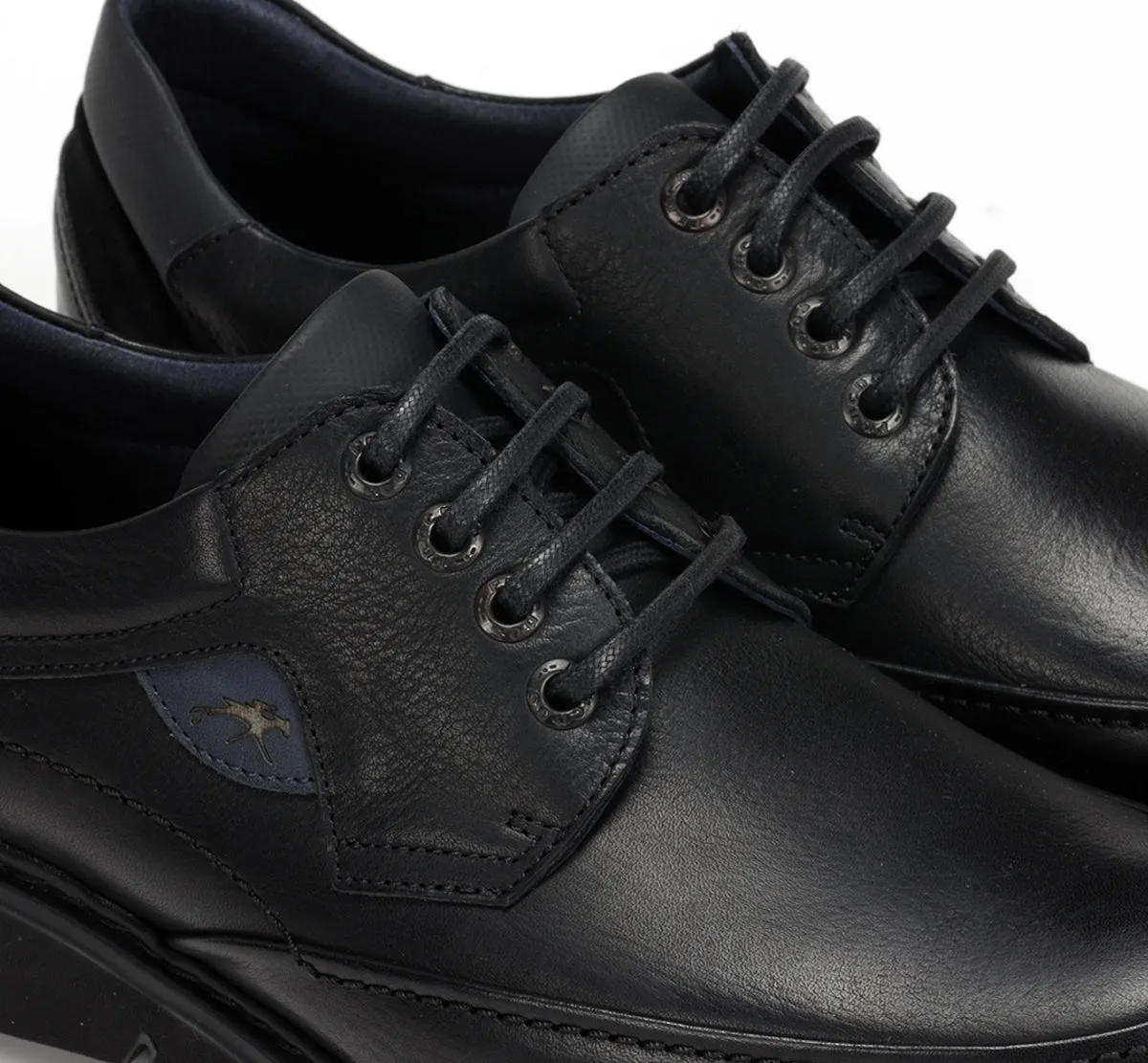 Fluchos Celtic F0248 scarpe uomo nere casual classiche