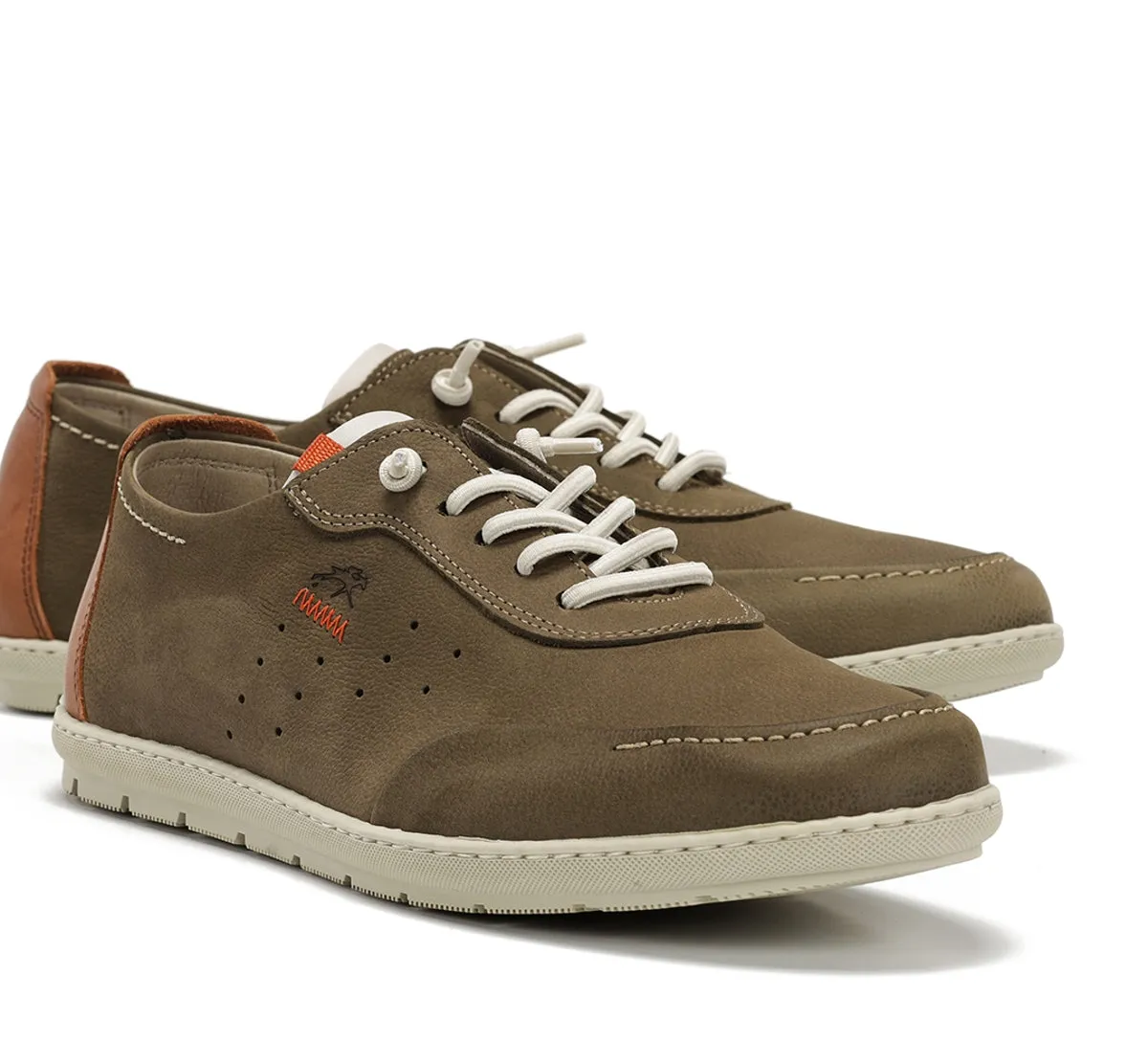 Fluchos Andy F2372 sneakers uomo verde con lacci