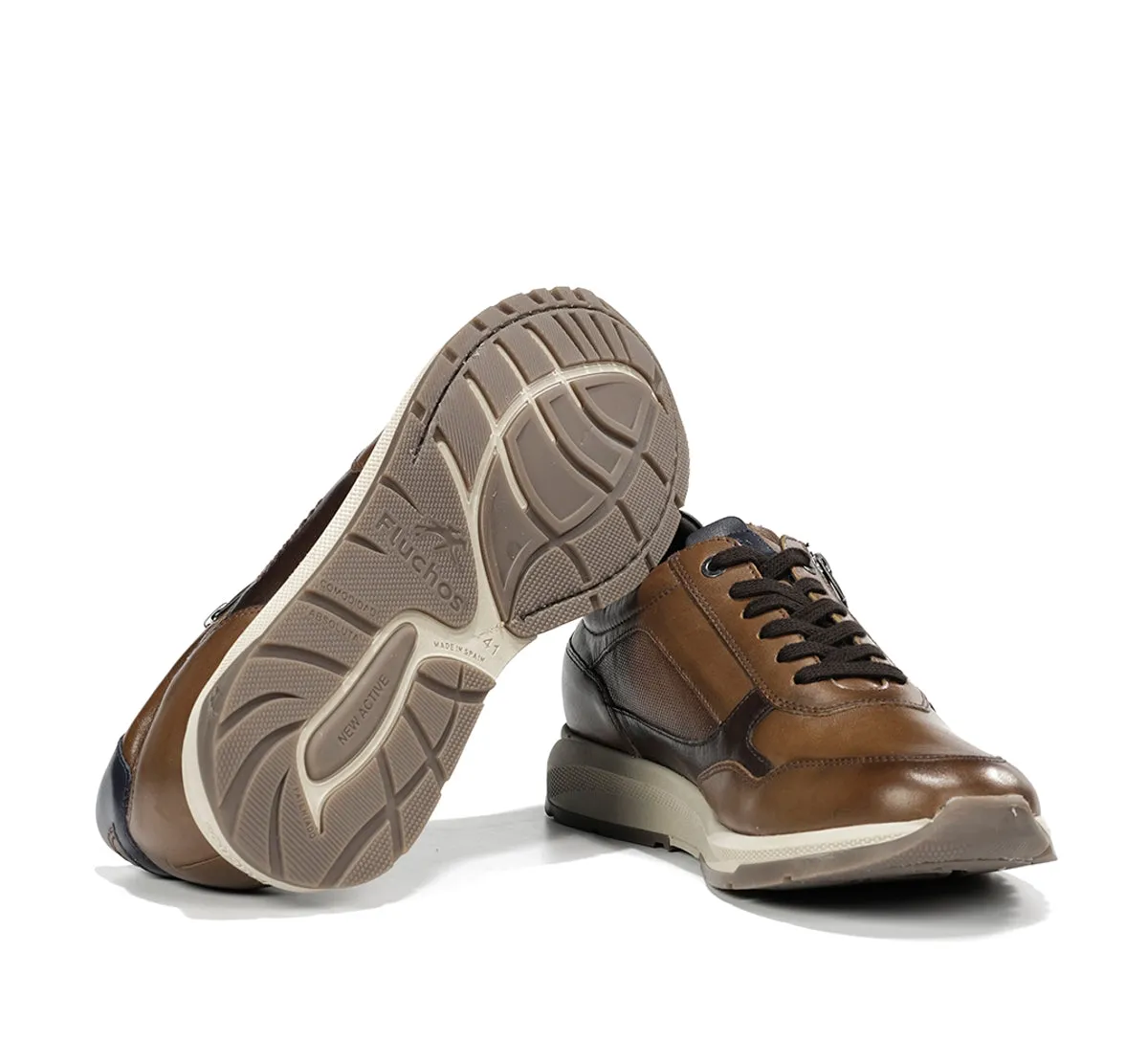 Fluchos Karter F2530 sneakers uomo marroni leggere
