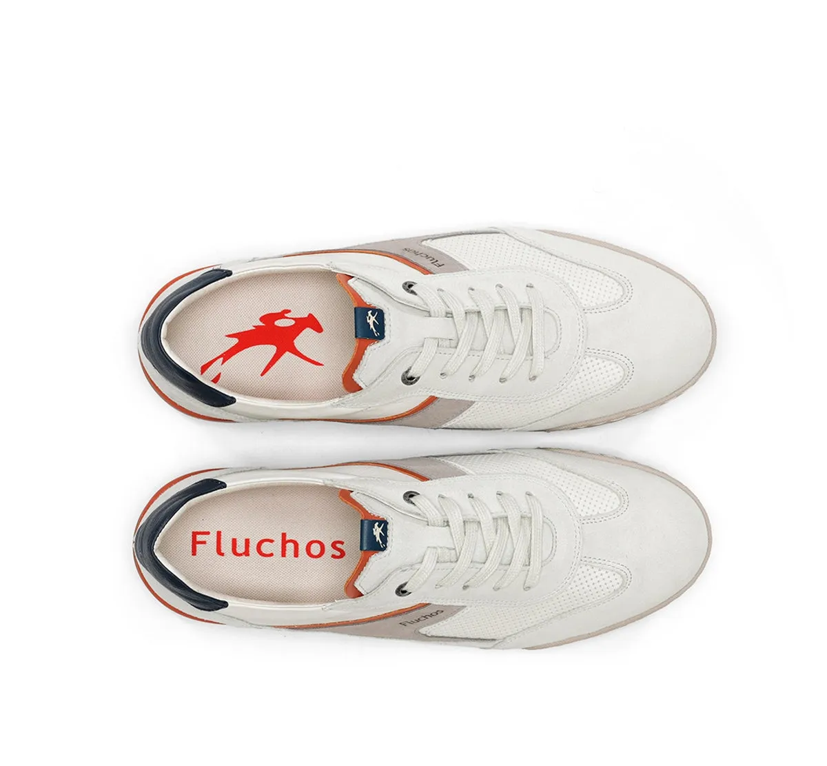 Fluchos Elder F2184 sneakers uomo bianche comode
