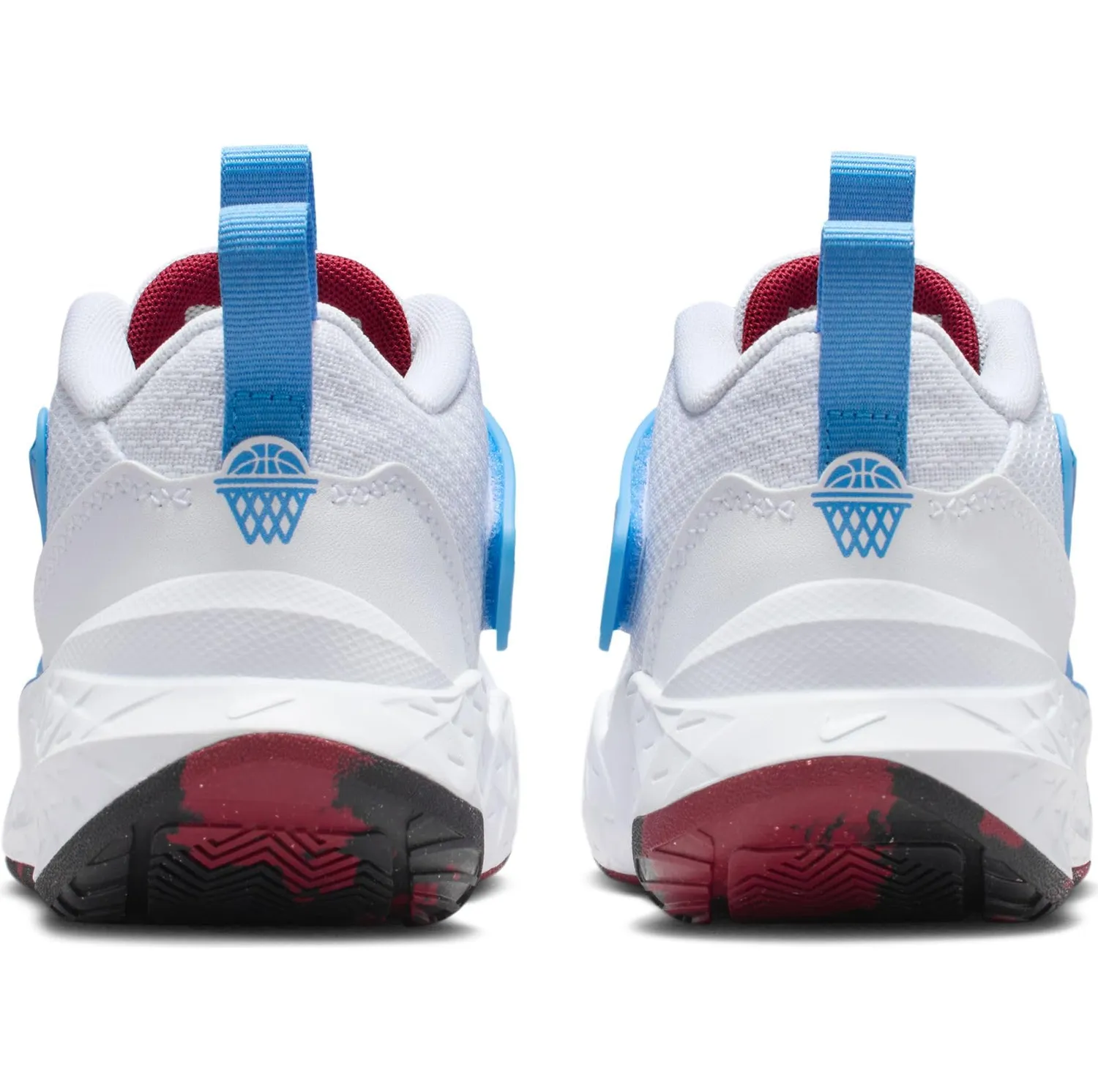 Nike Team Hustle D 12 scarpe basket bimbo 31,5 EU strappo