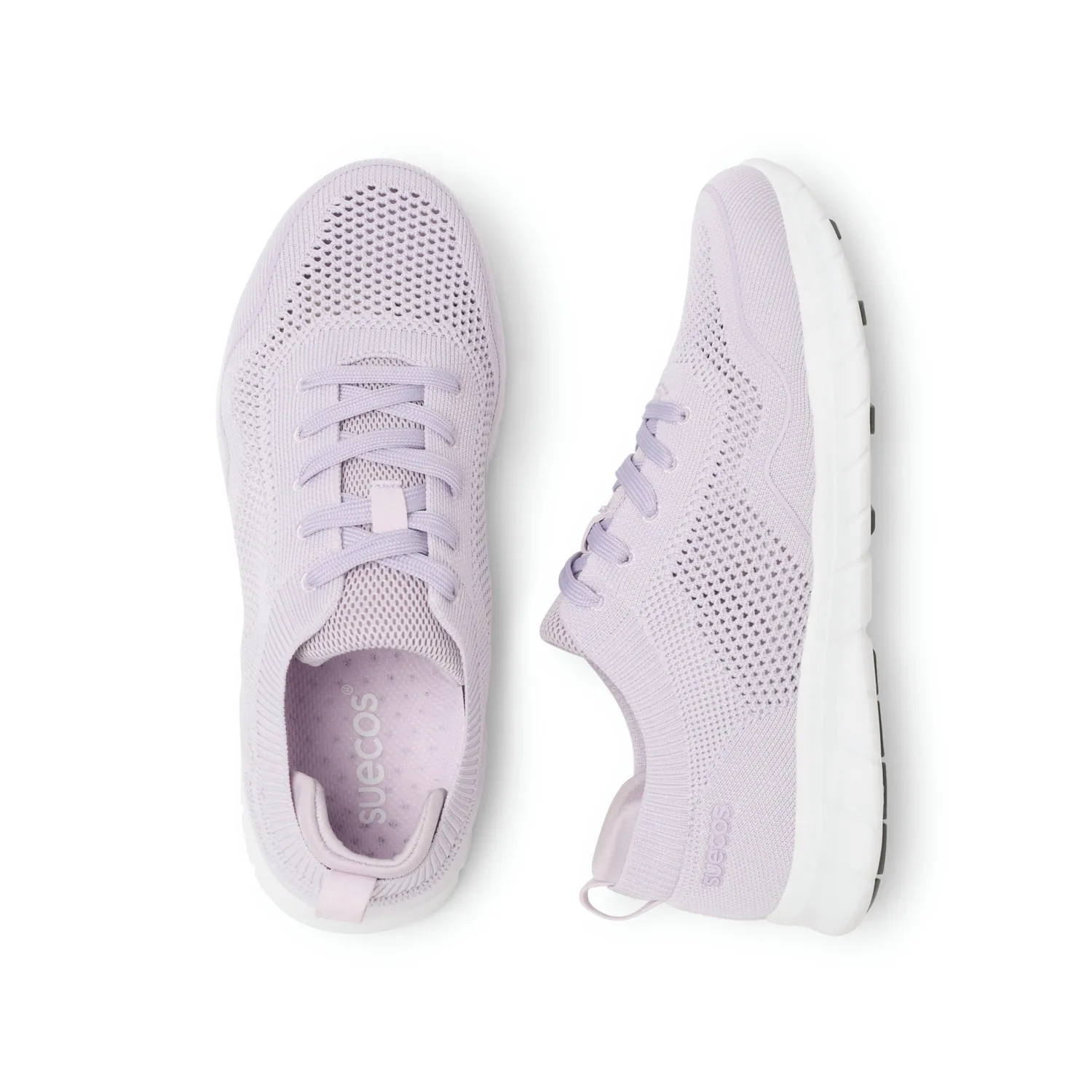 Suecos Lätt scarpe lavoro lilla donna traspiranti