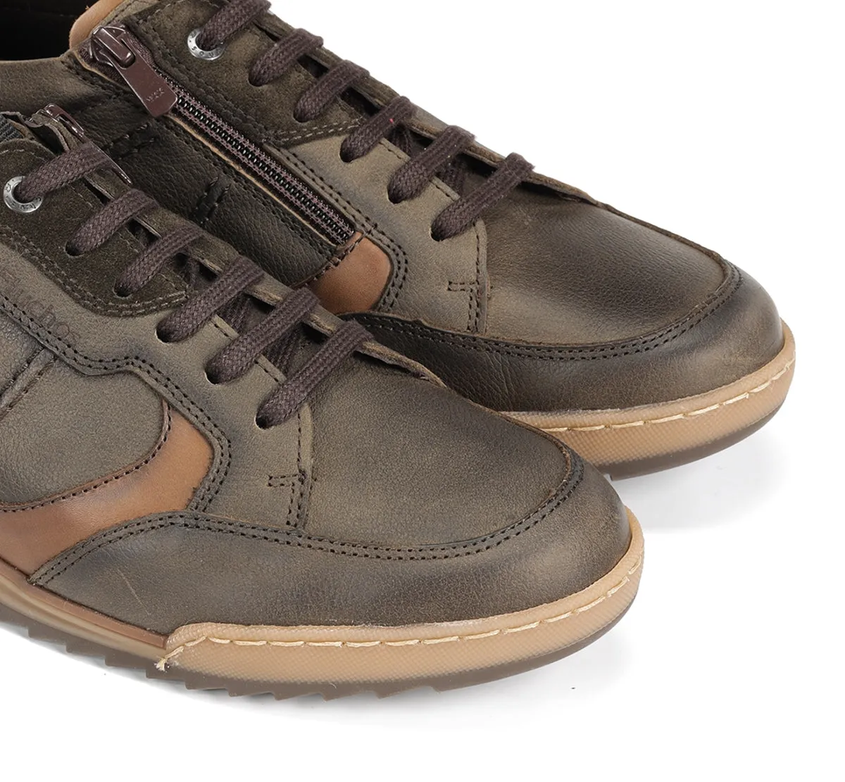 Fluchos Elder F2273 sneakers uomo verdi eleganti