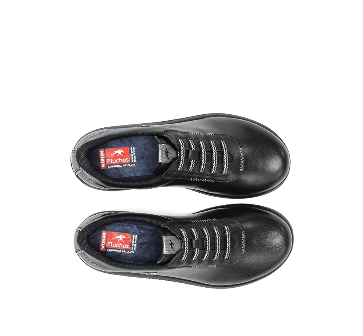Fluchos Prime W F2335 scarpe nere donna hands-free