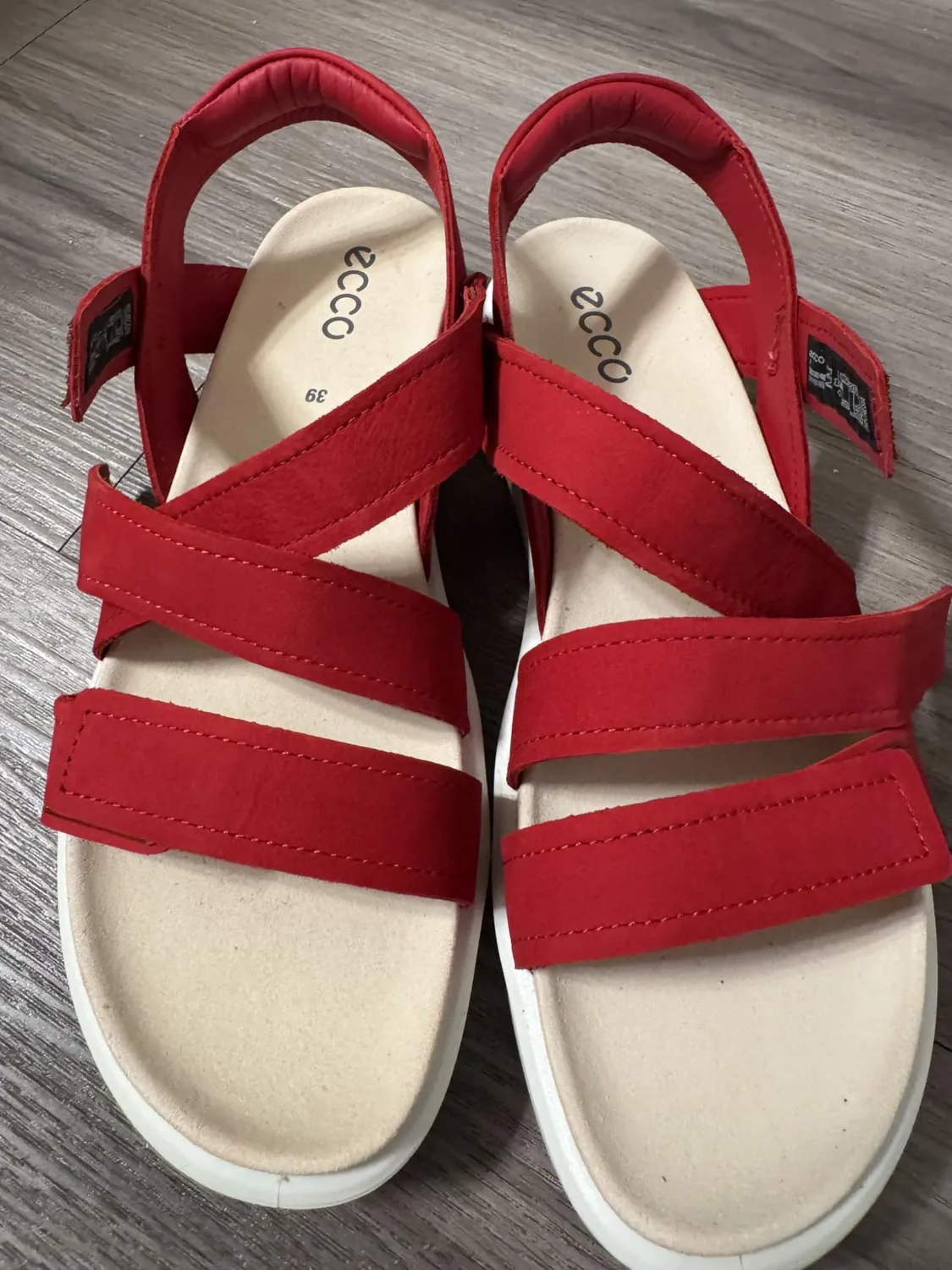 Ecco Soft Sandal Cross Strap sandali donna incrociati