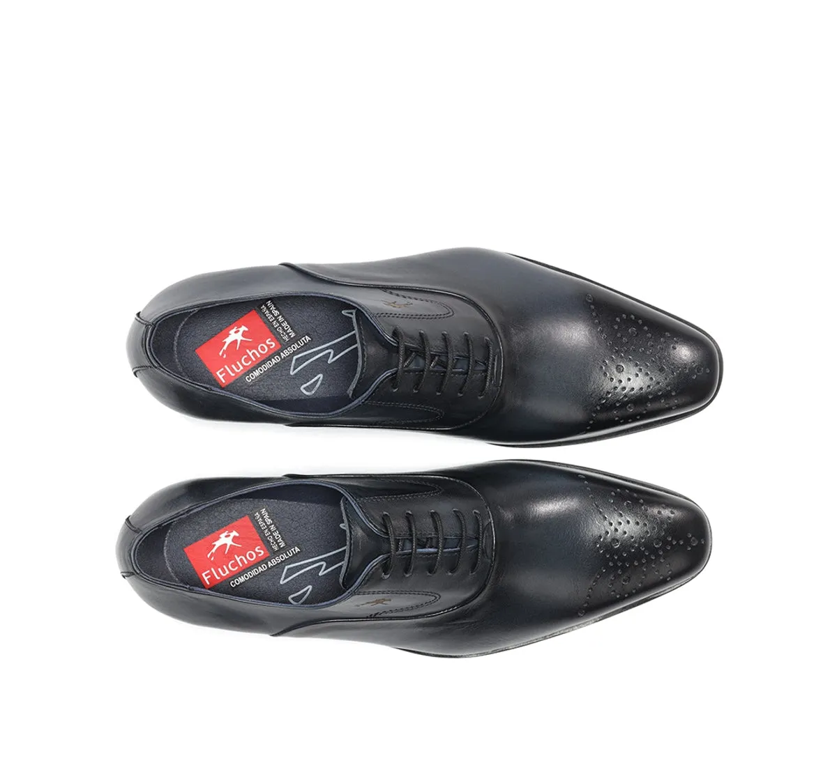 Fluchos Cesar F0404 scarpa elegante blu cerimonia