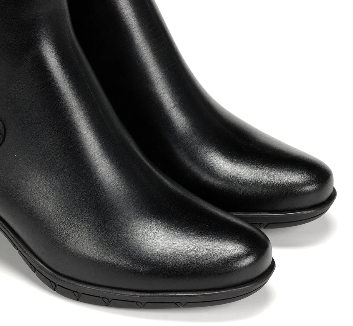 Fluchos Nydia F1798 stivaletti donna nero eleganti