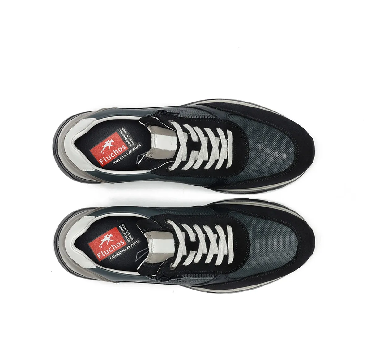 Fluchos Louis F2191 sneakers blu uomo pelle