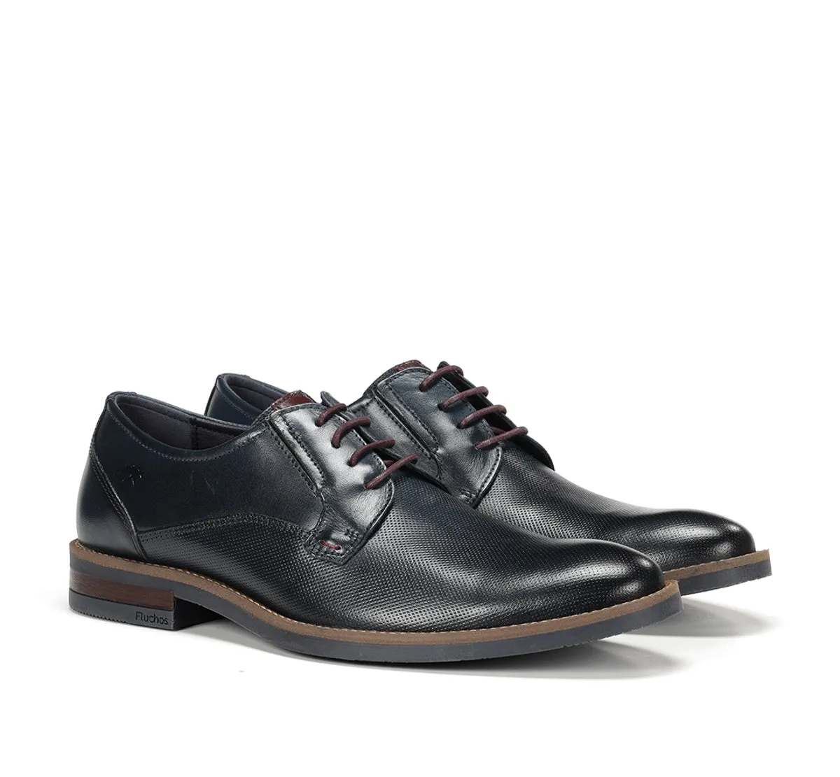 Fluchos Theo F1631 scarpe uomo blu eleganti