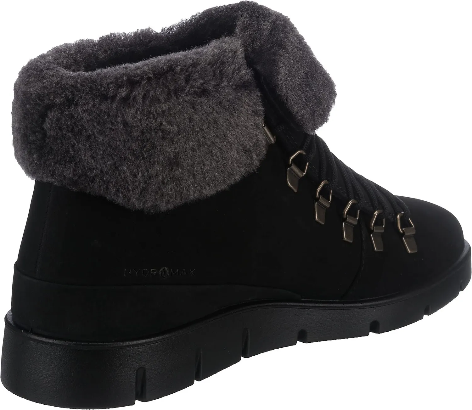 Ecco Bella 333 ballerine donna pelle nero barca