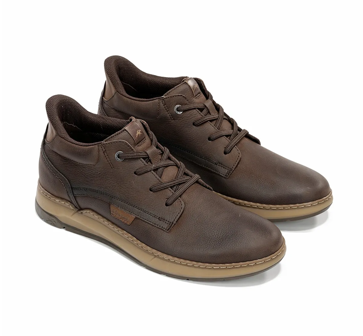 Fluchos Jeff F2512 stivaletti uomo marroni casual