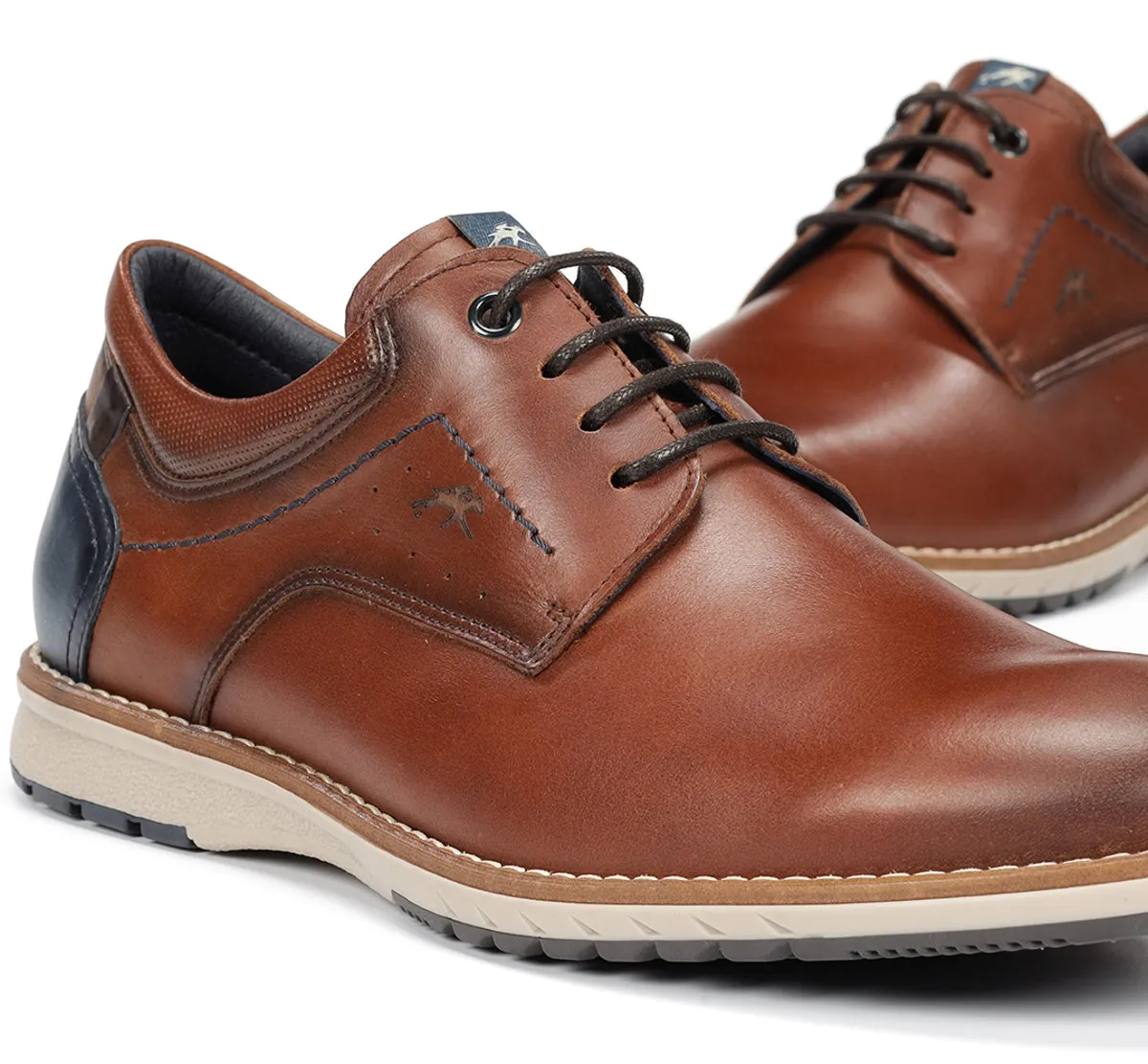 Fluchos Taylor F2091 scarpe uomo marroni sport eleganti
