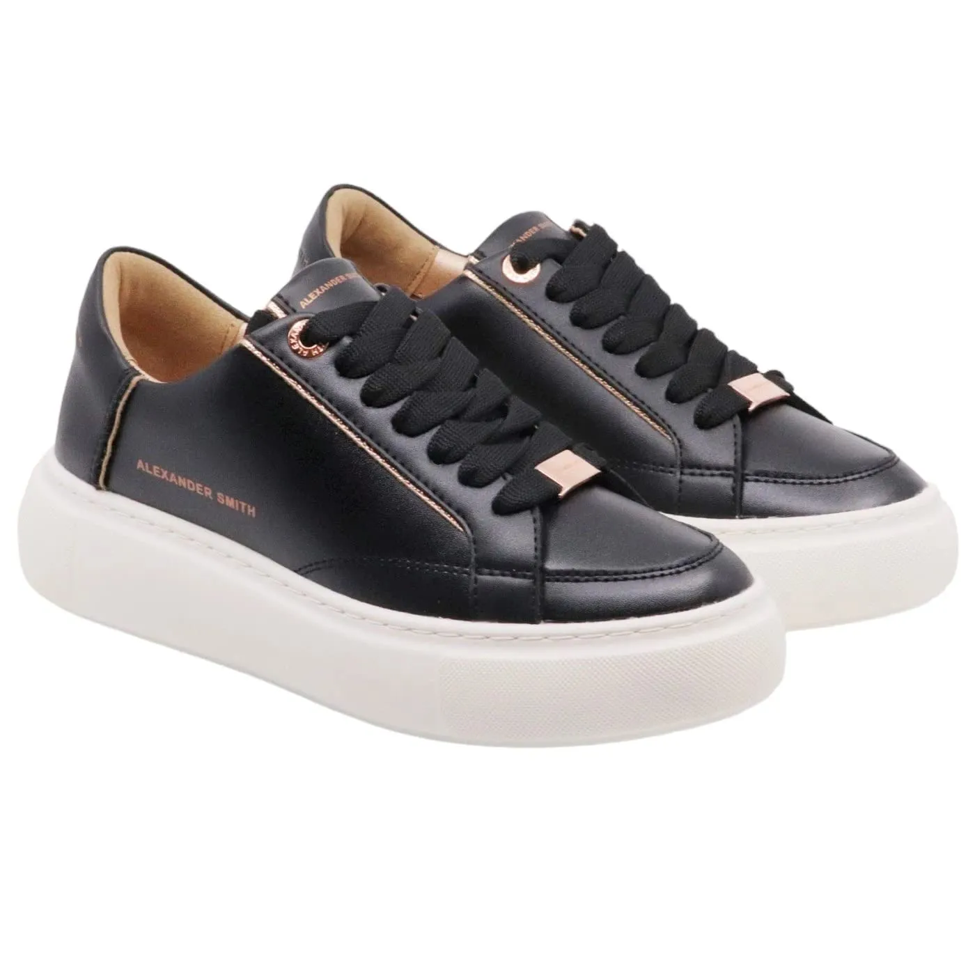 Alexander Smith Eco Greenwich GCD sneakers donna nero 36 vegane