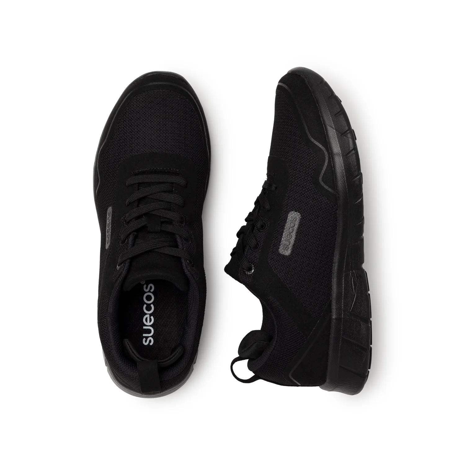 Suecos Stabil Black scarpe da lavoro nere antiscivolo