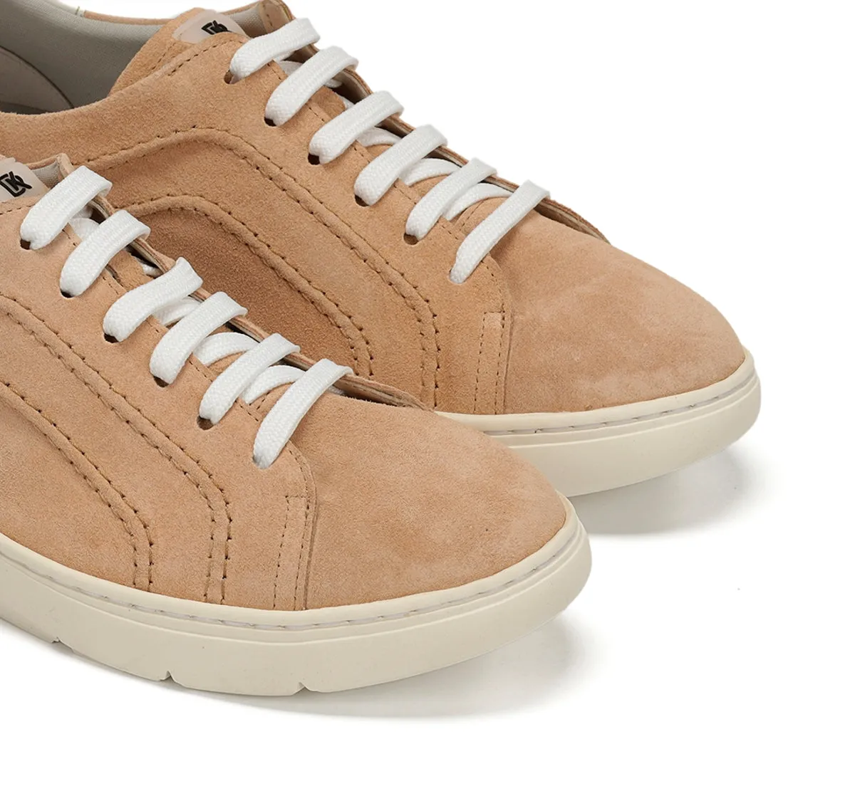 Fluchos Yet D9646 sneakers donna taupe pianta larga
