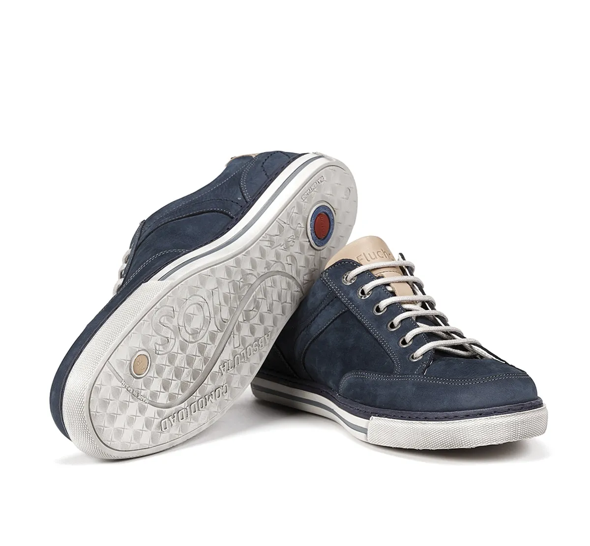 Fluchos Quebec 9376 sneakers tortora uomo