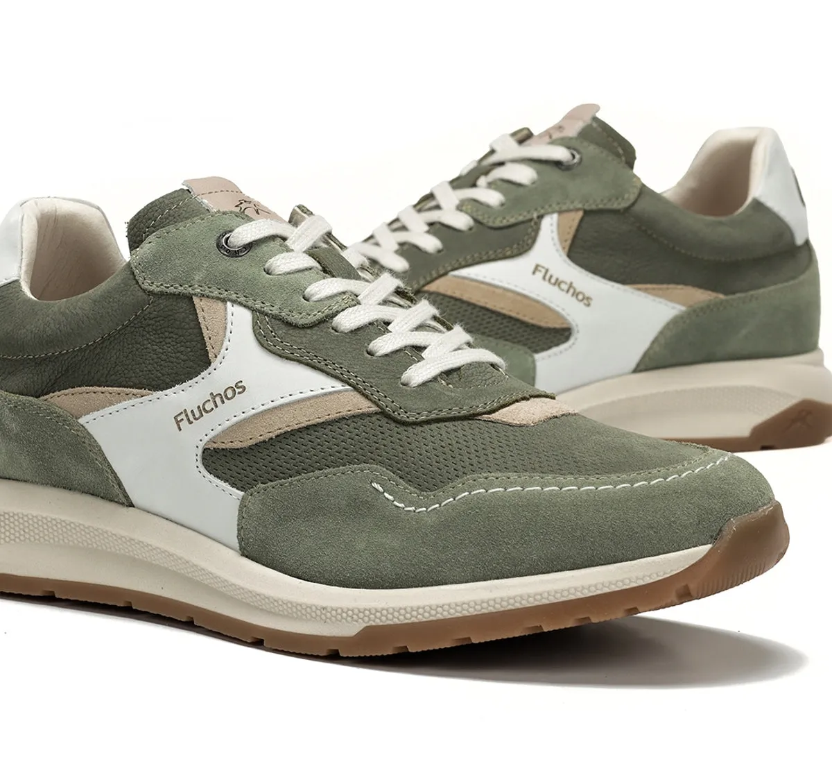 Fluchos Karter F2404 sneakers uomo verdi comode