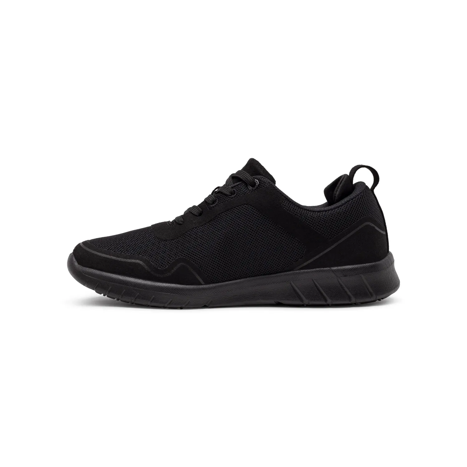 Suecos Stabil Black scarpe da lavoro nere antiscivolo