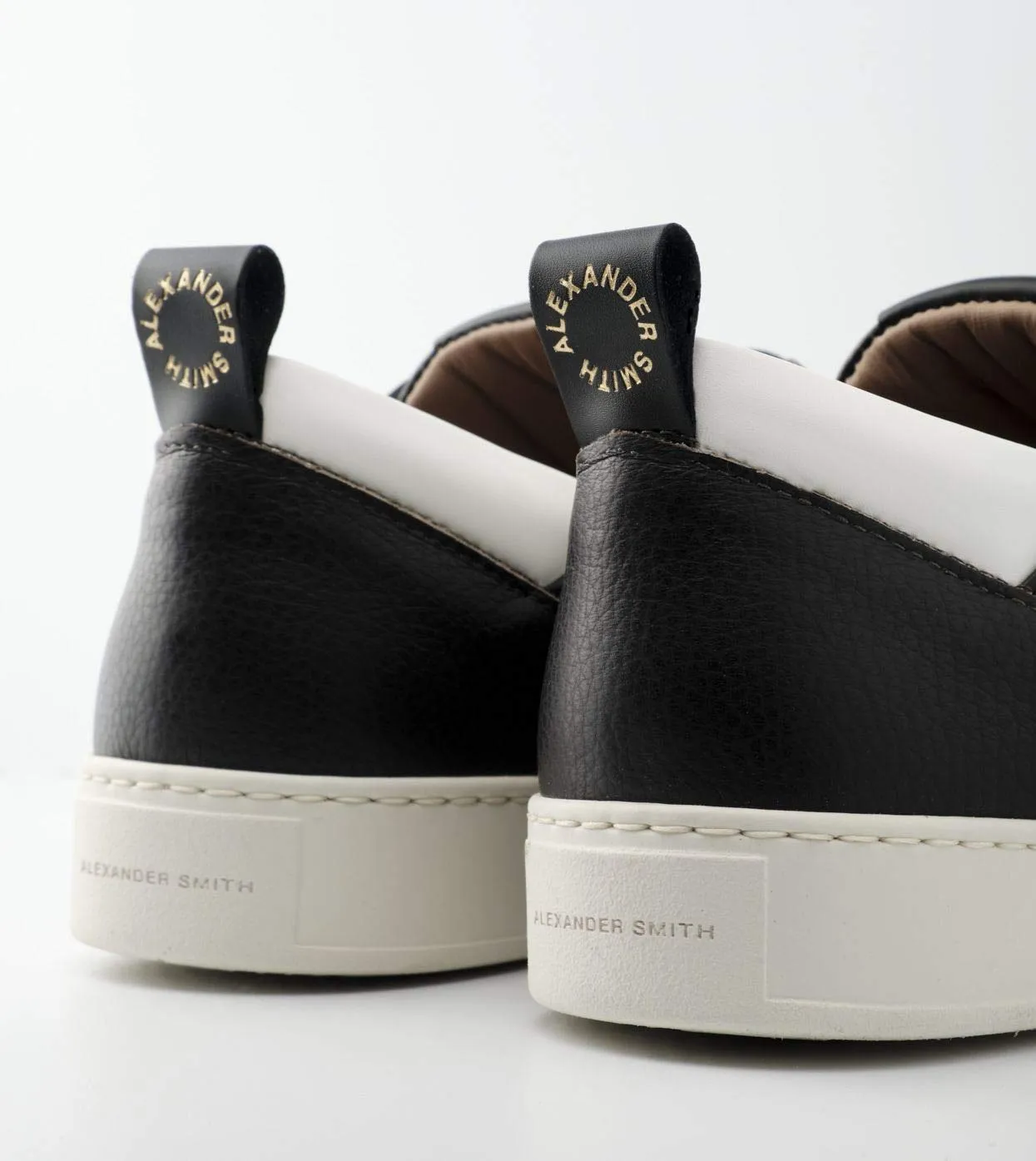 Alexander Smith Oxford sneakers uomo dark brown pelle