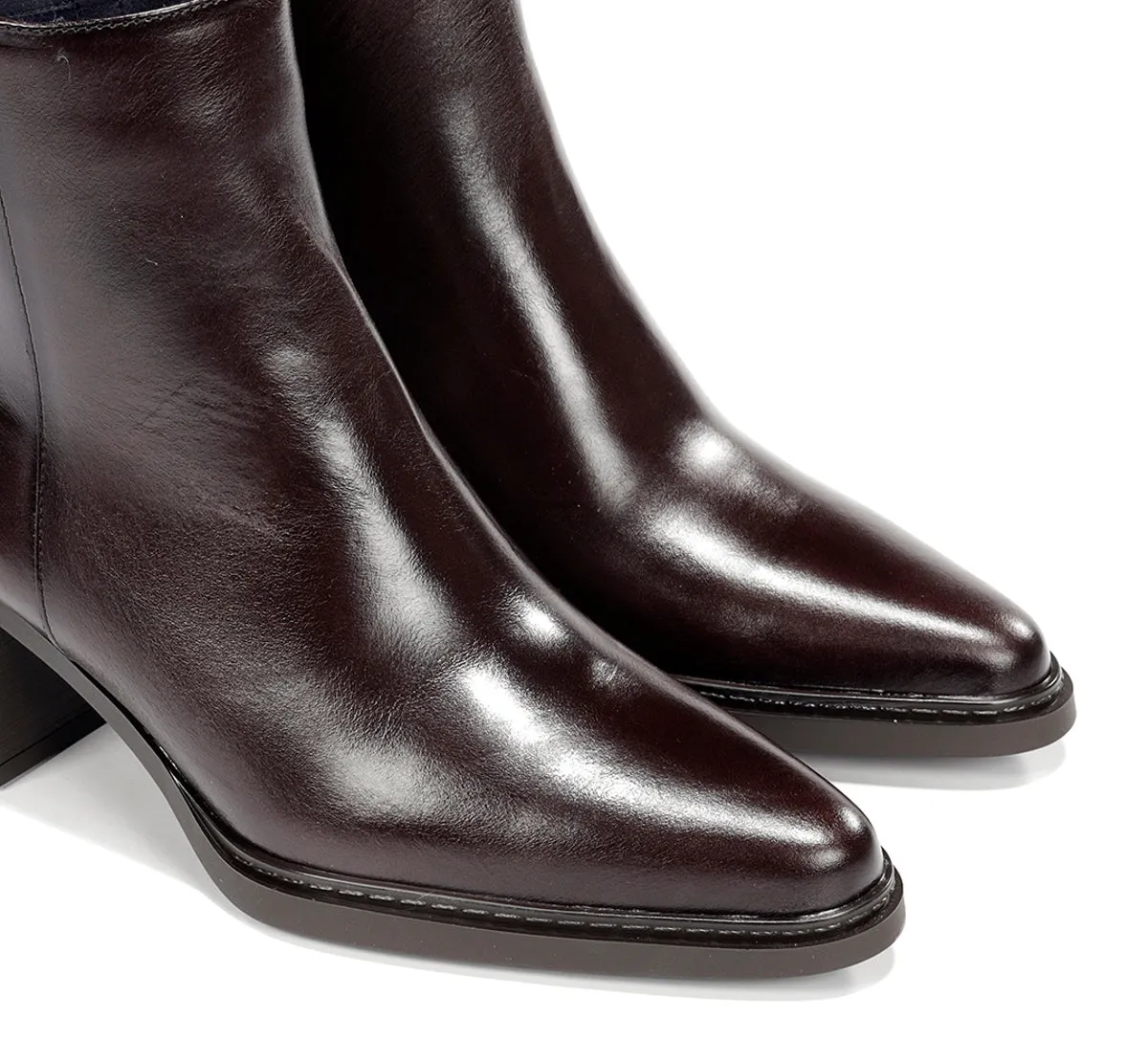 Dorking Tess D9822 stivaletti donna marroni tacco