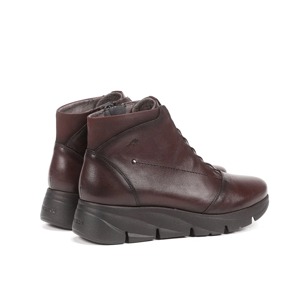 Fluchos Bona F1358 stivaletti donna bordeaux leggeri