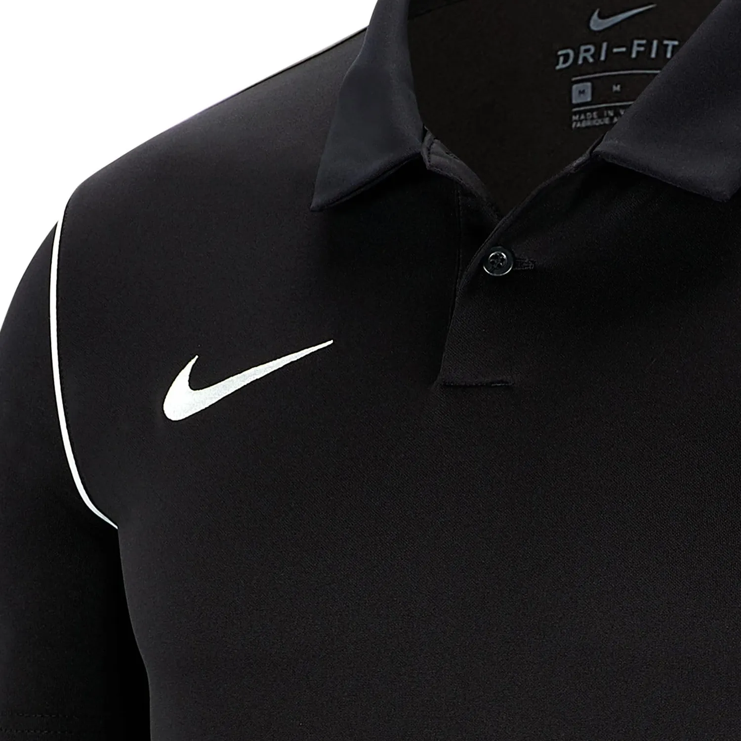 Nike Park20 BV6903-302 polo bambino nero bianco