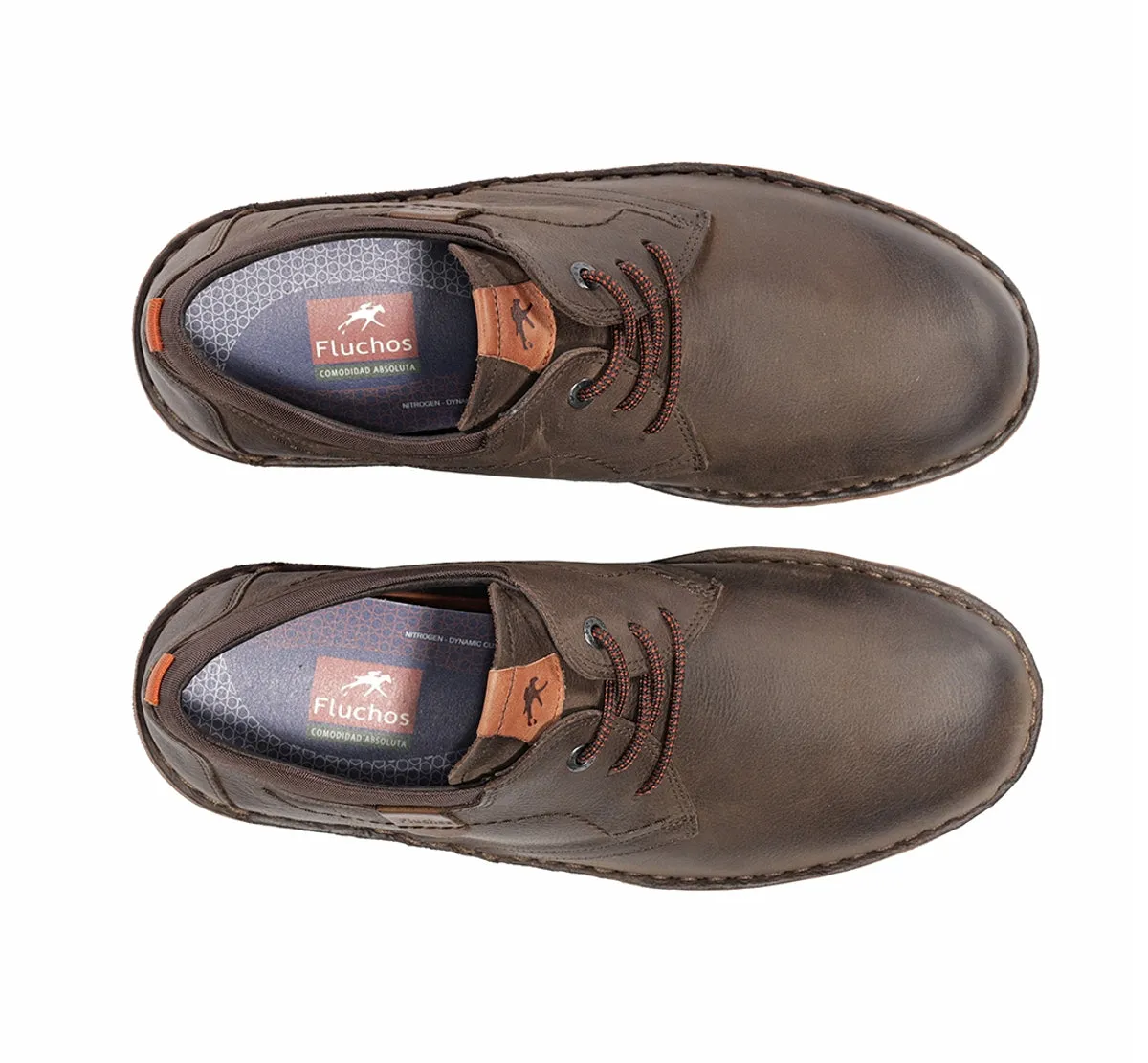 Fluchos Alvin F2526 scarpe uomo marroni nitrogen