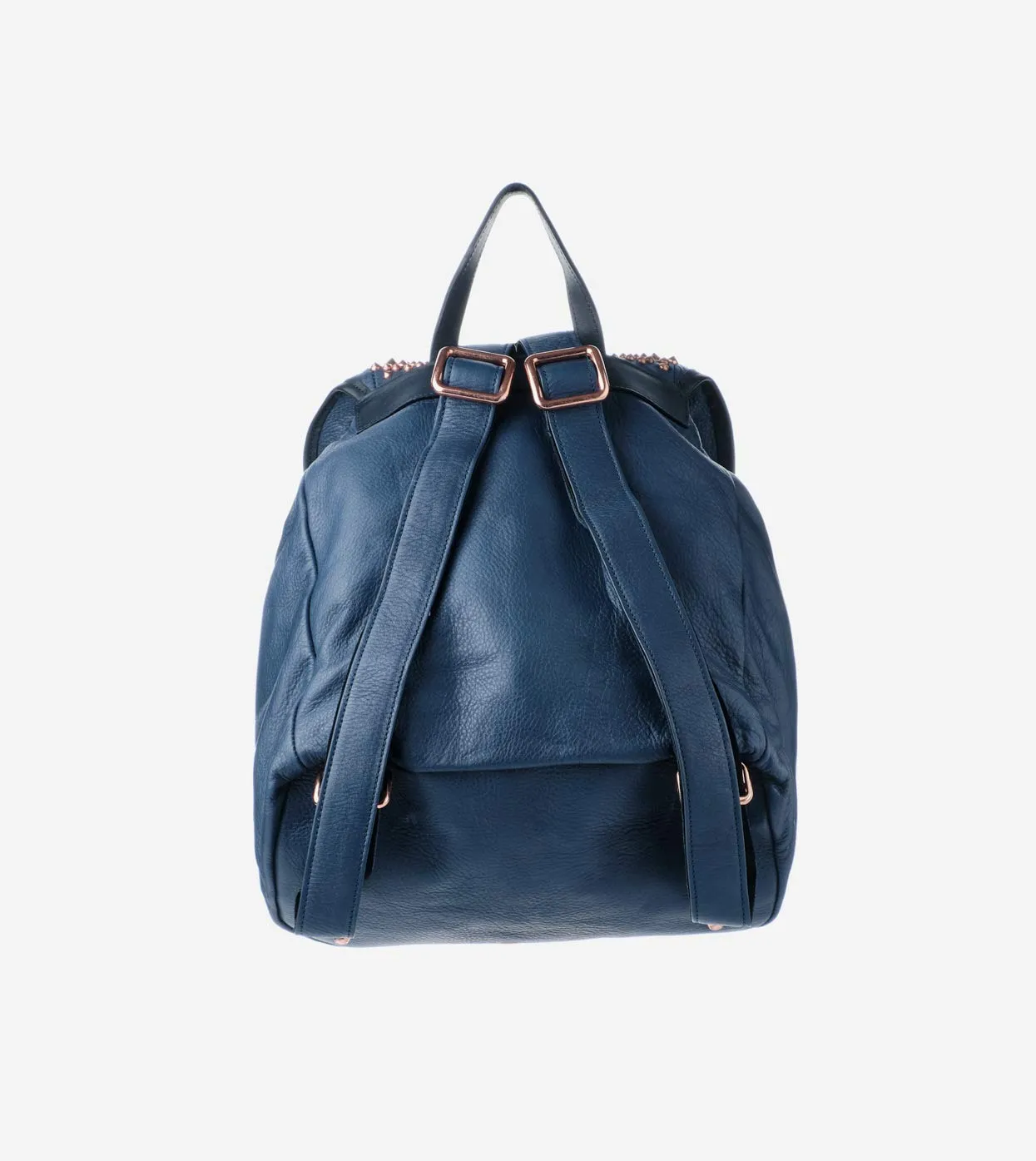 Alexander Smith zaino pelle borchie tasche esterne made in Italy