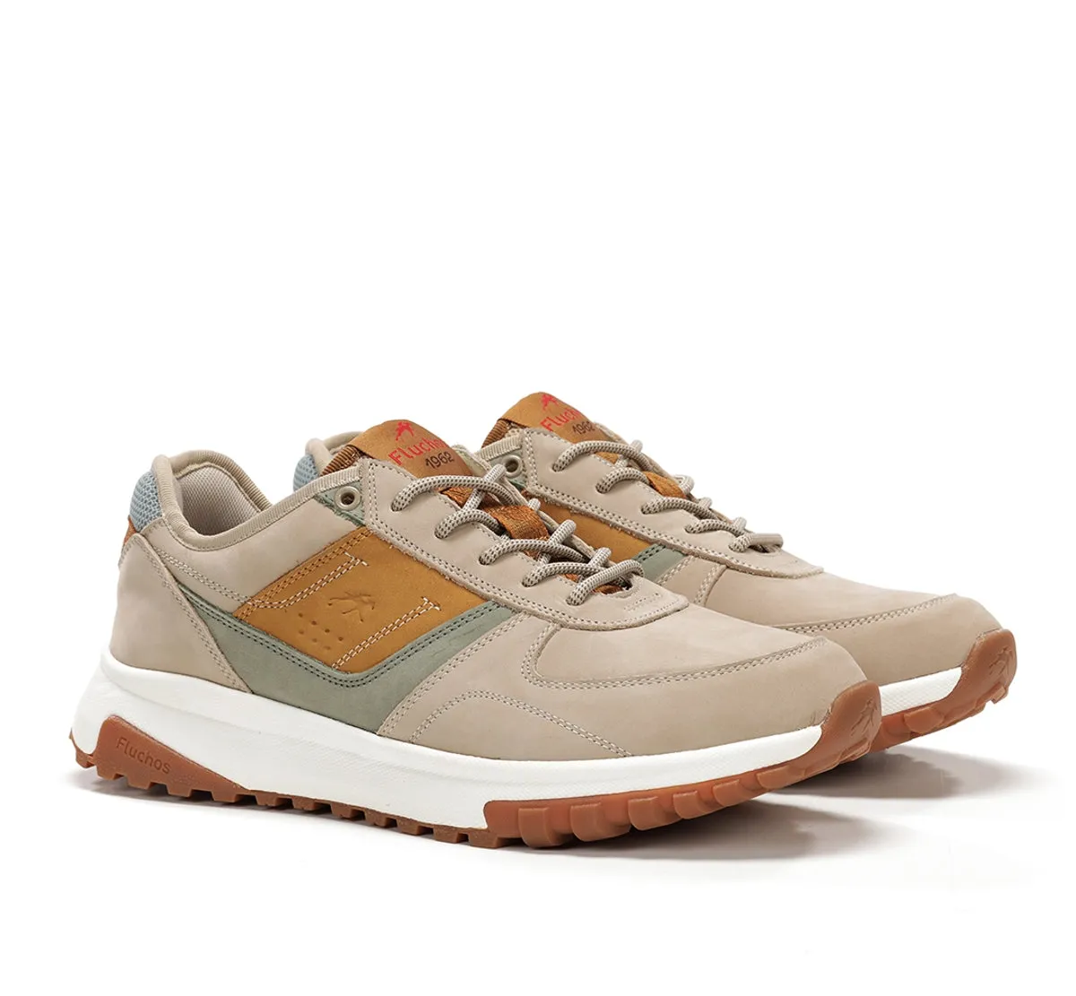 Fluchos Arion F2012 sneakers uomo taupe comfort