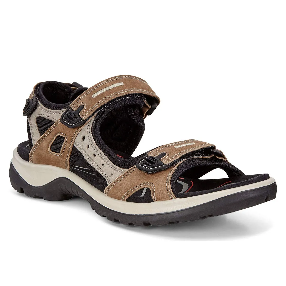 Ecco Yucatan sandali donna bianco leggero
