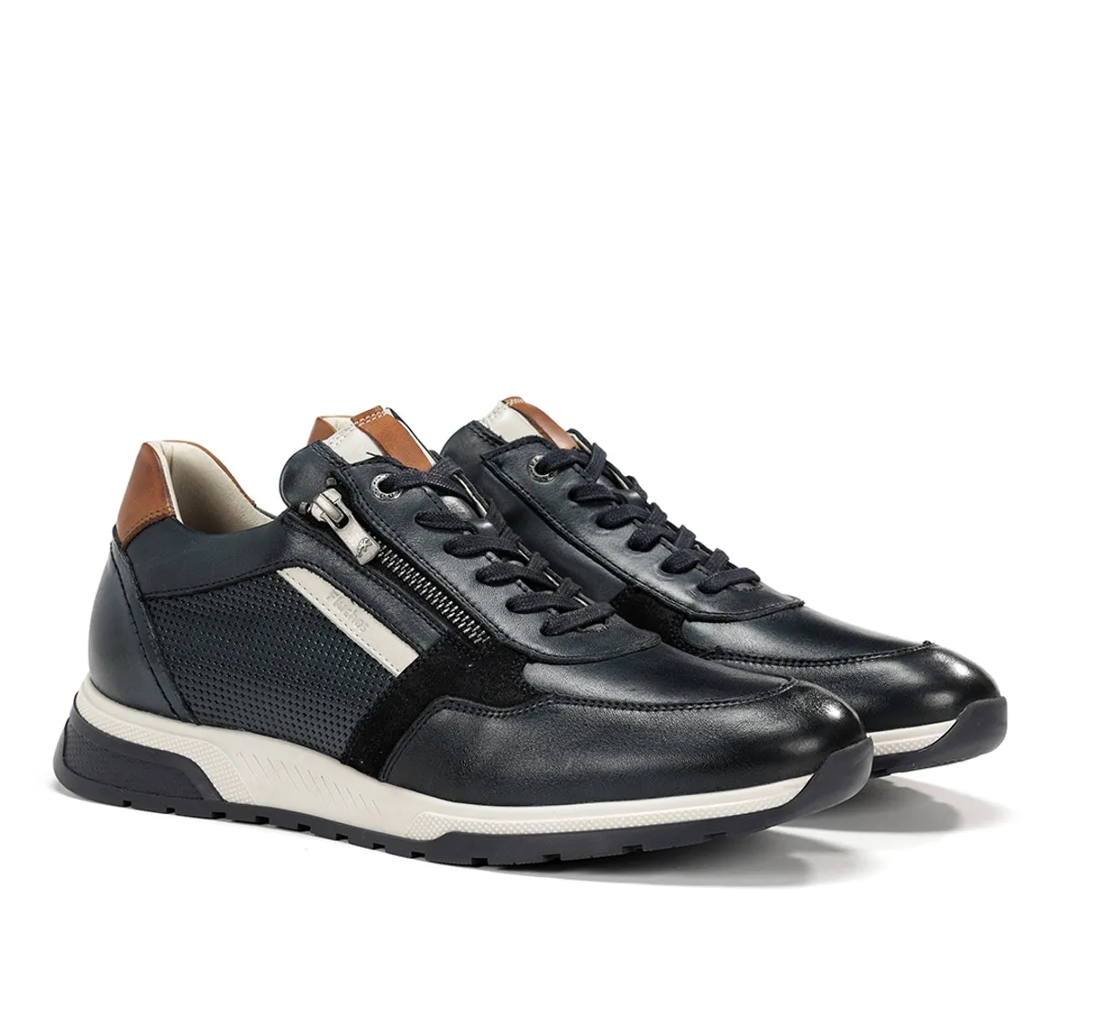 Fluchos Louis F1752 sneakers uomo blu in pelle