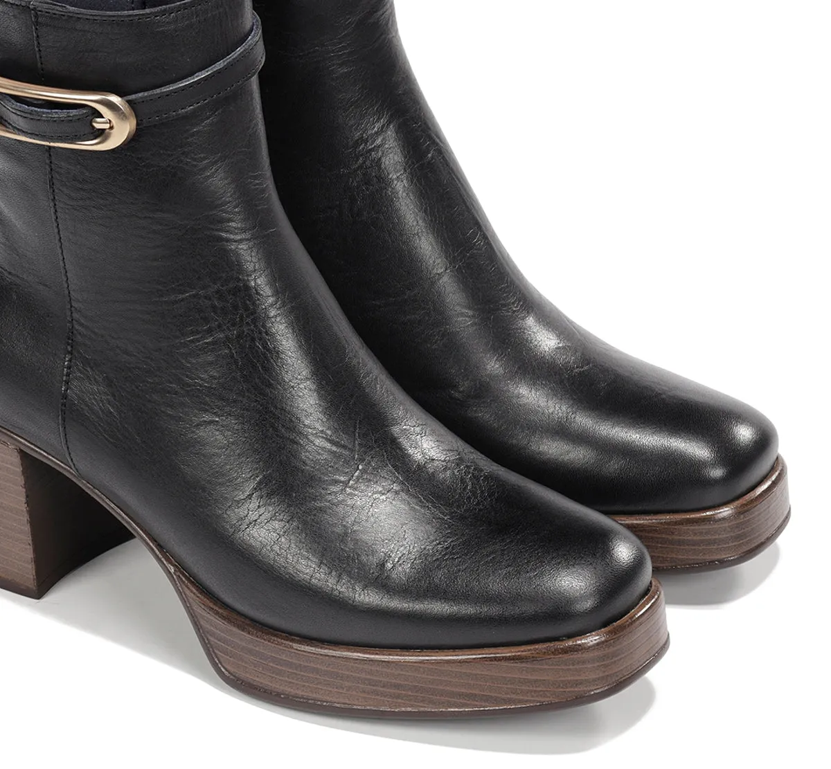 Dorking Cristel D9733 tronchetto nero donna tacco