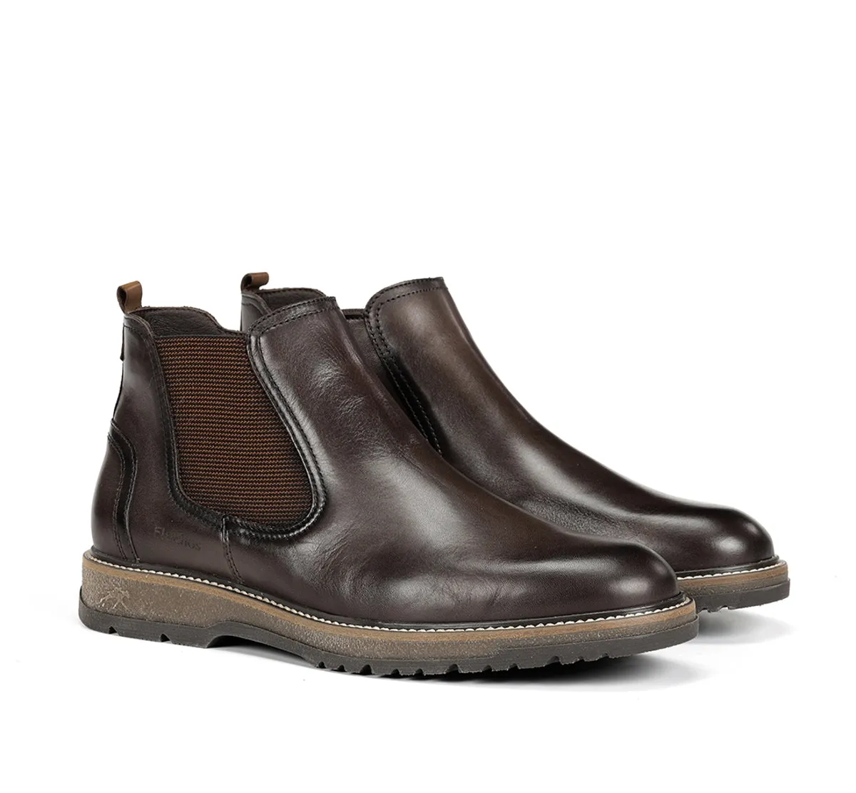 Fluchos Buggy F2323 Stivaletto Uomo Marrone Classico