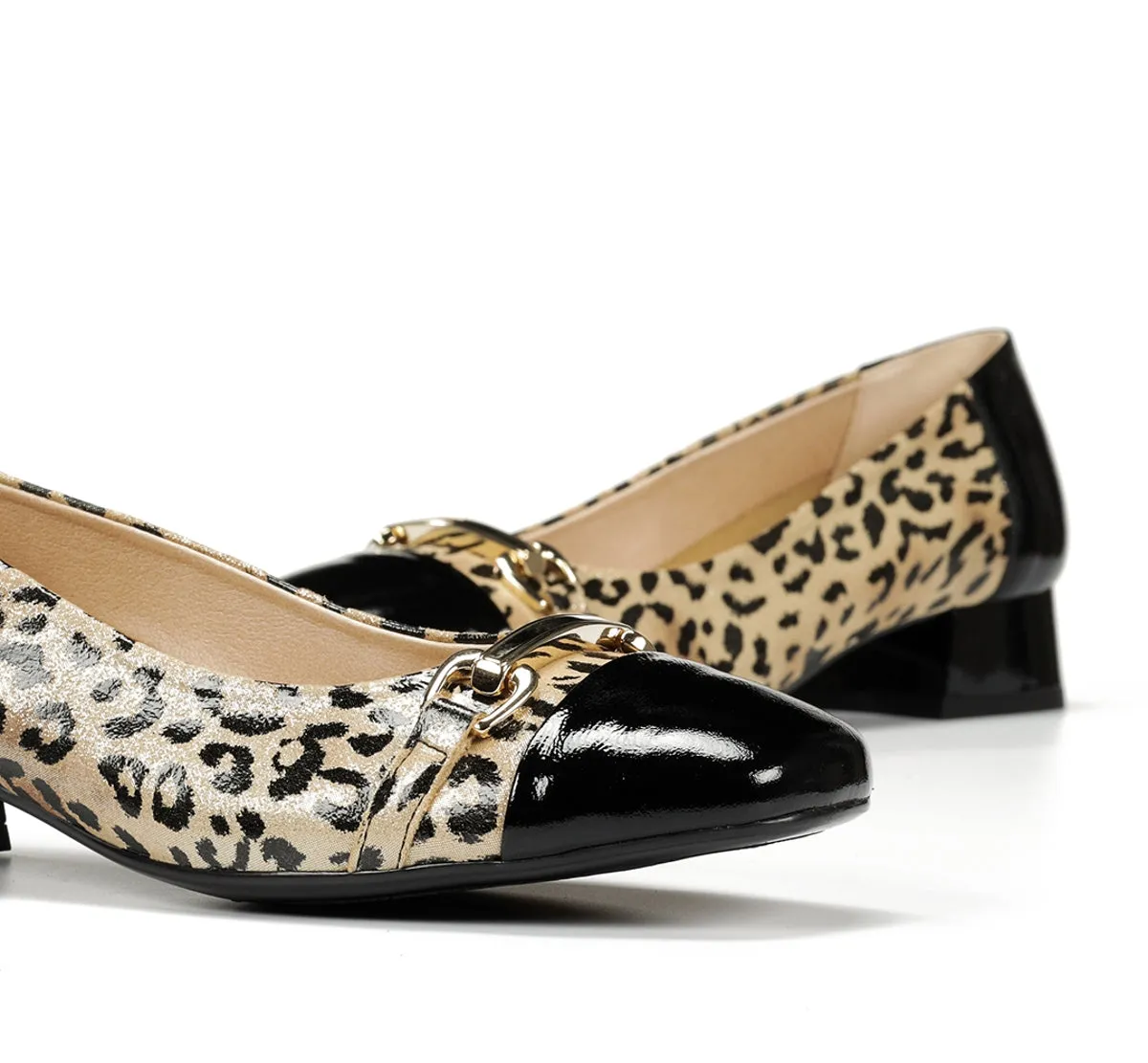 Dorking Gia D9304 mocassini donna neri con tacco