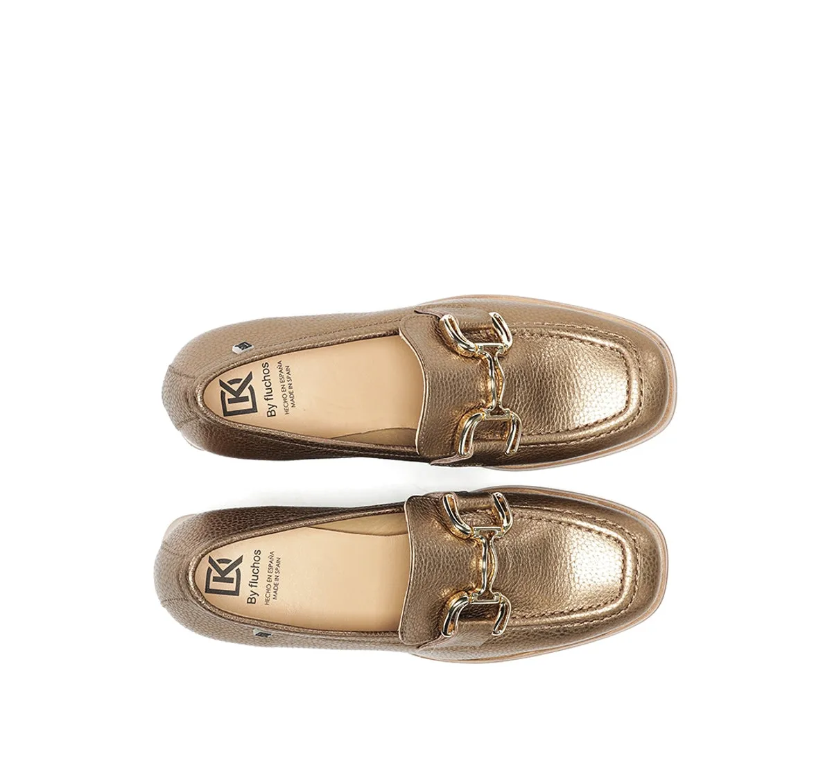 Dorking Cristel D9438 mocassini donna marroni plateau