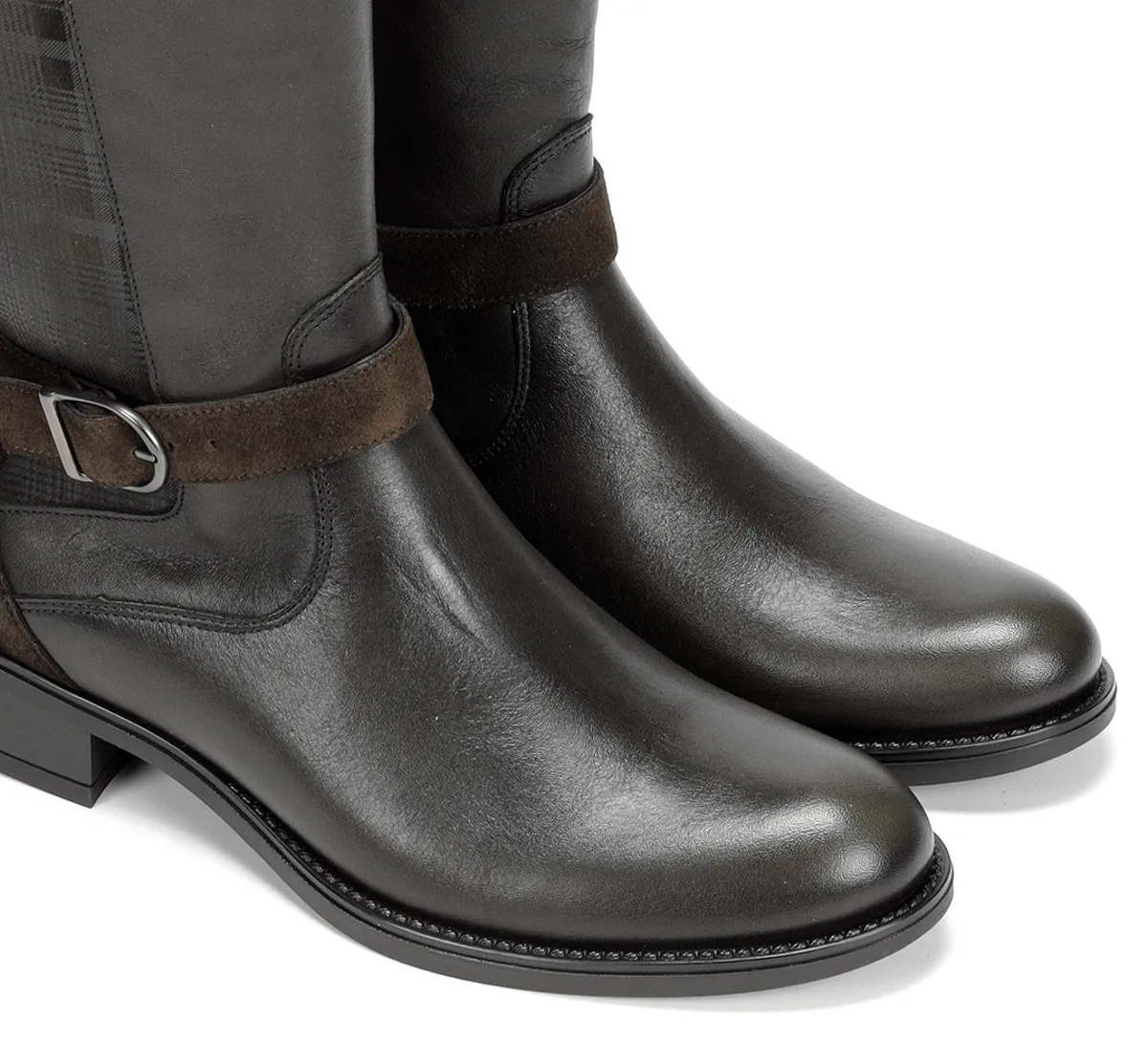 Fluchos Chad D9119 Stivaletti Donna Verdi Tacco Basso
