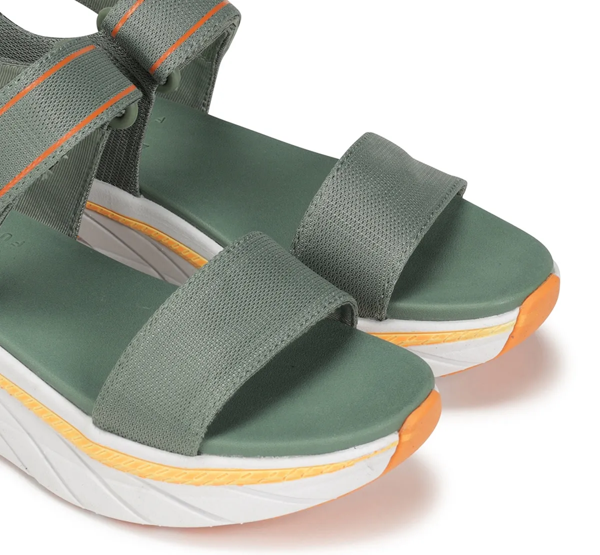 Fluchos Fusion AT105 sandali donna verde sportivi