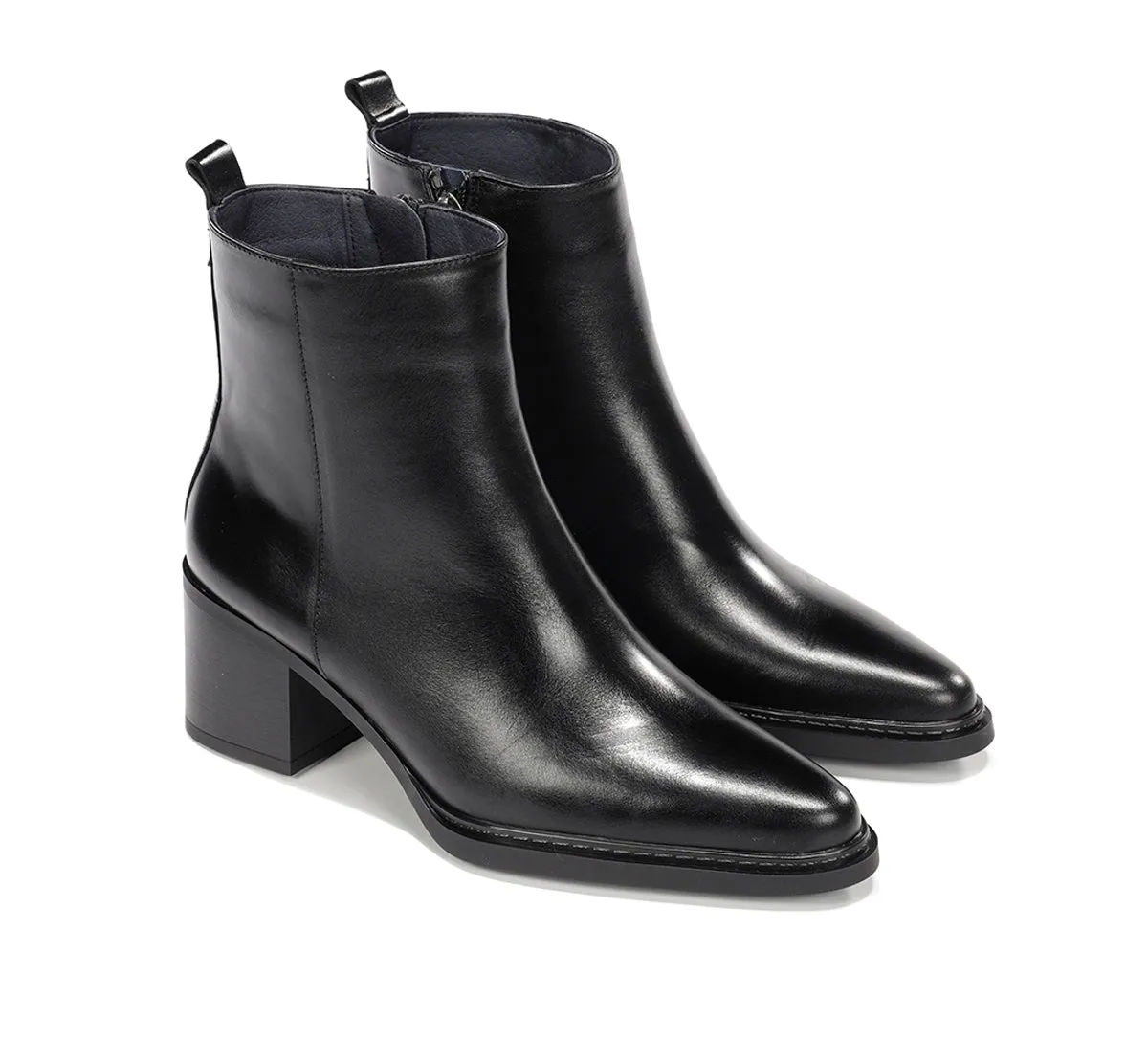 Dorking Tess D9822 stivaletti donna neri tacco