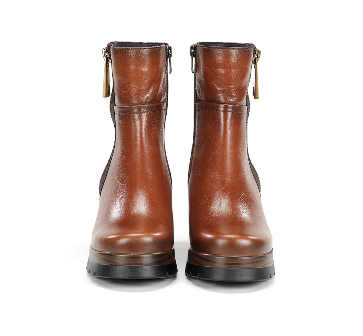 Fluchos Safe D9413 stivaletti donna marrone tacco