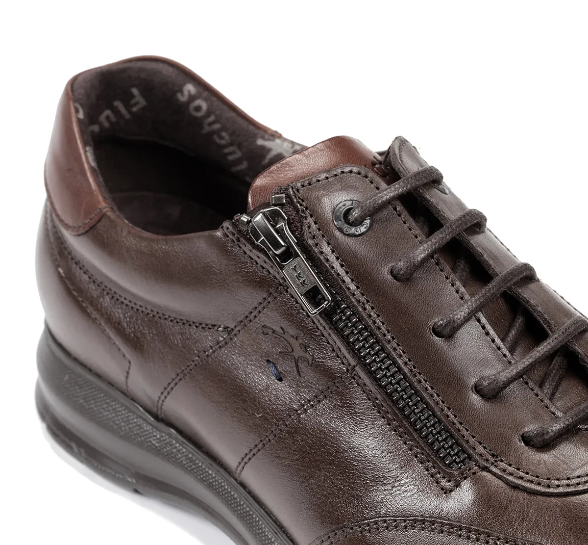 Fluchos Zeta F0606 scarpe uomo marrone eleganti
