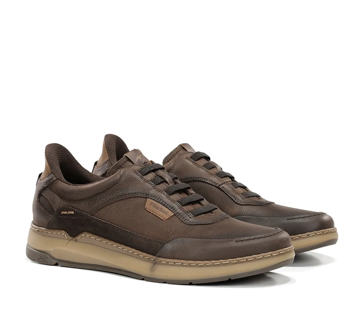 Fluchos Jeff F2511 sneakers uomo marrone slip-on