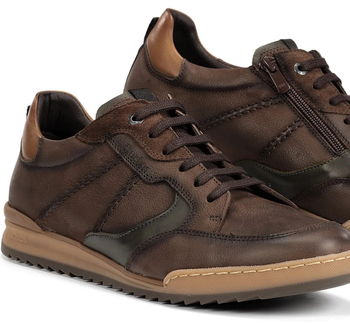 Fluchos Elder F2273 sneakers uomo marroni pelle
