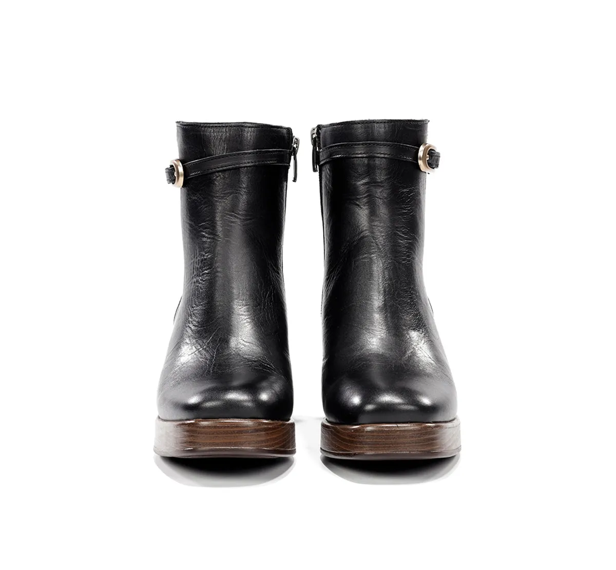 Dorking Cristel D9733 tronchetto nero donna tacco