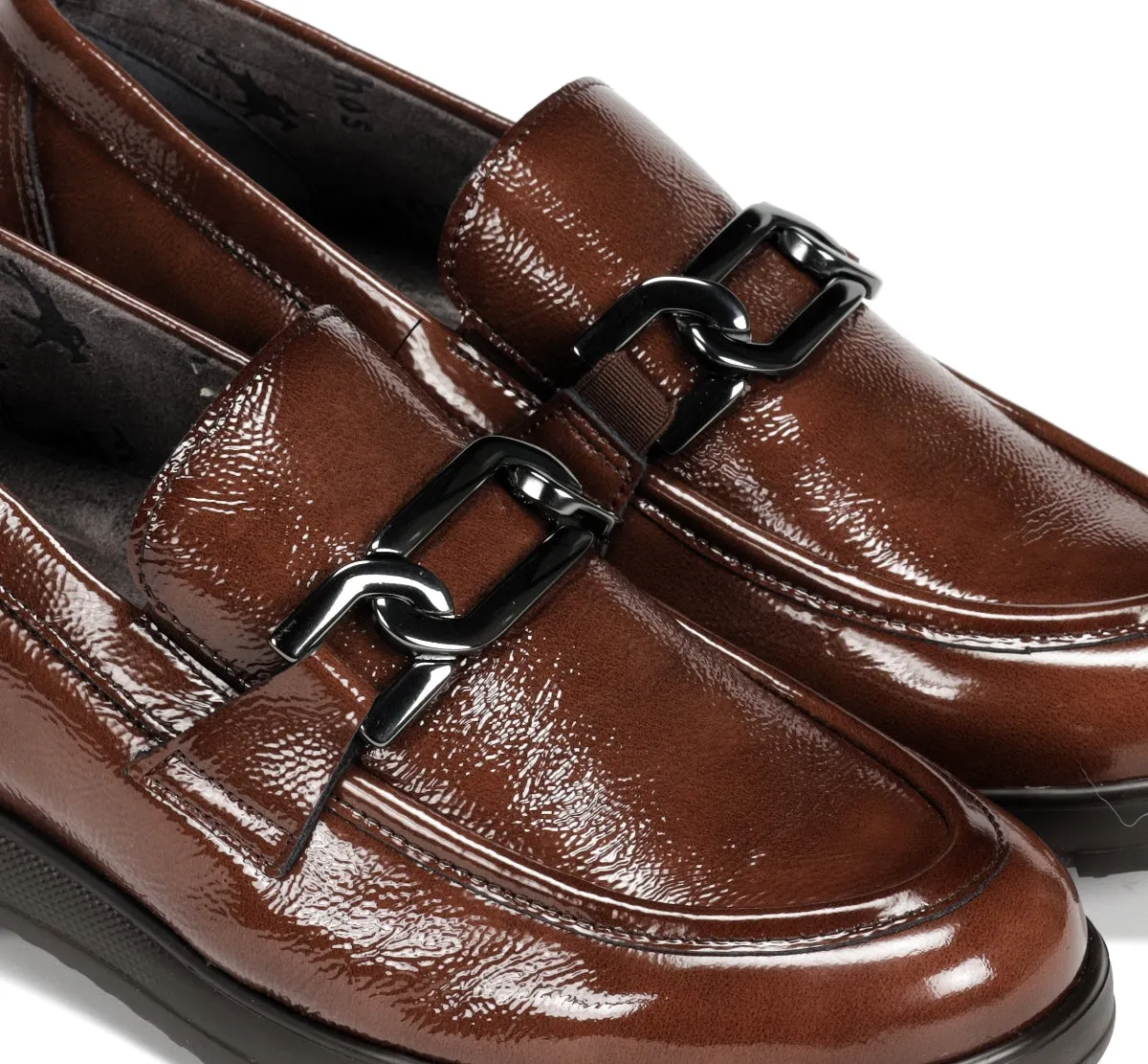 Fluchos Gladis F1794 mocassini donna marroni leggeri