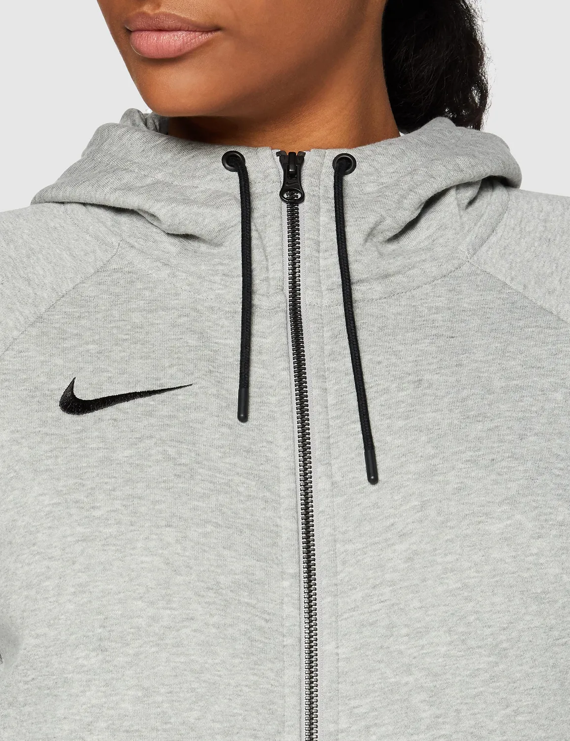 Nike Team Club 20 felpa donna cappuccio zip intera pile