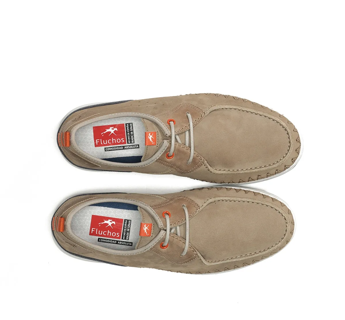Fluchos Lester F1923 scarpe taupe uomo