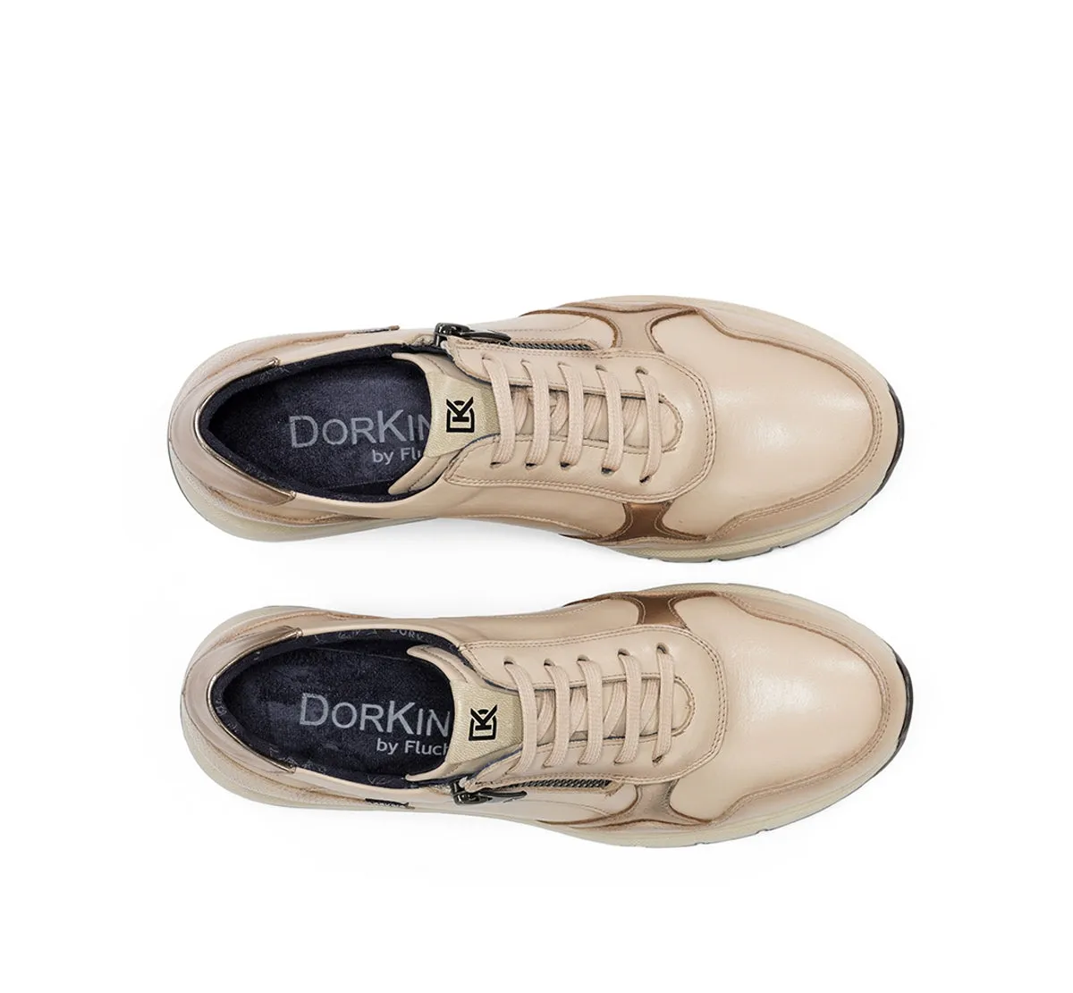 Fluchos Serena D9212 Sneakers Donna Tortora Sporty-Chic