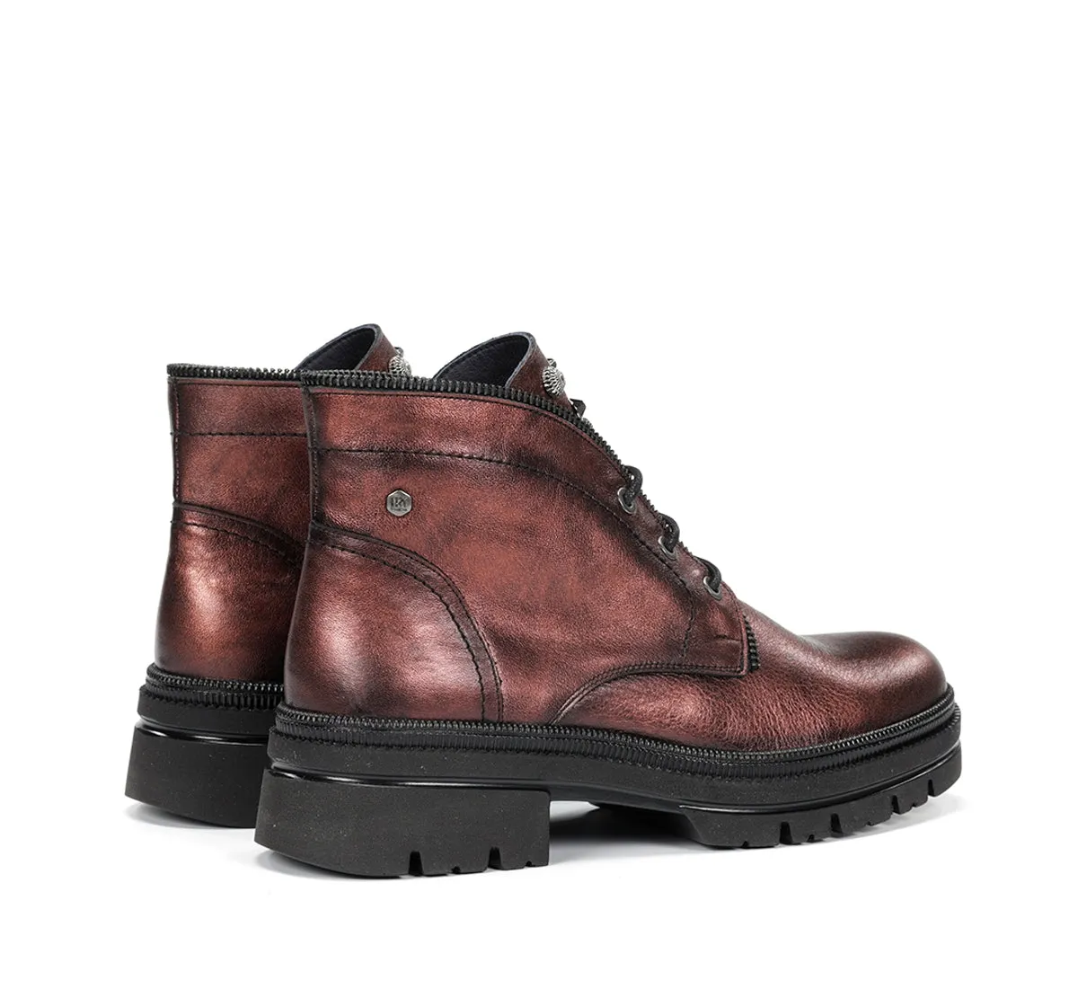 Fluchos Cosmo D9390 Tronchetto Donna Rosso Suola Track