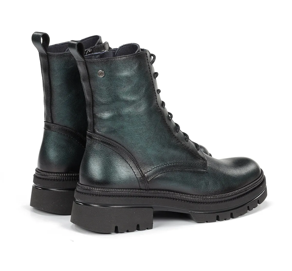 Fluchos Cosmo D9389 Stivaletto Verde Donna Track